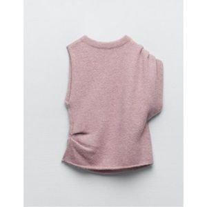 ZARA ~ ASYMMETRICAL KNIT TOP (NWT)